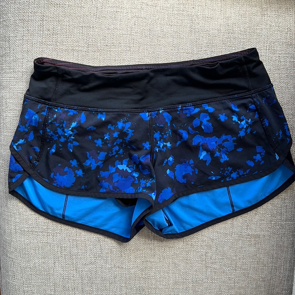Lululemon running shorts, size 4